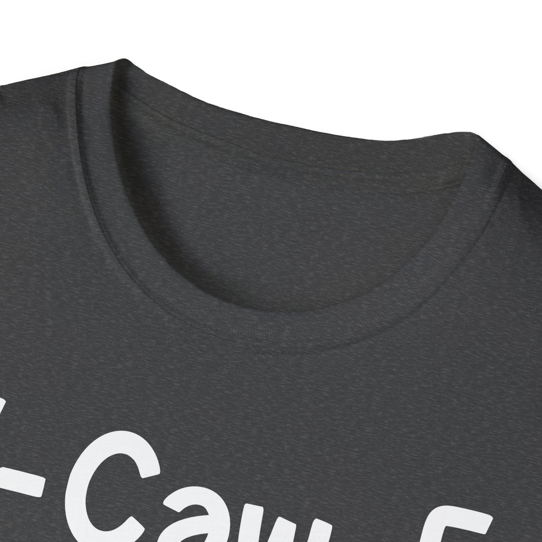 F-Caw-F Three Birds Graphic Funny Unisex Tee, Softstyle T-Shirt