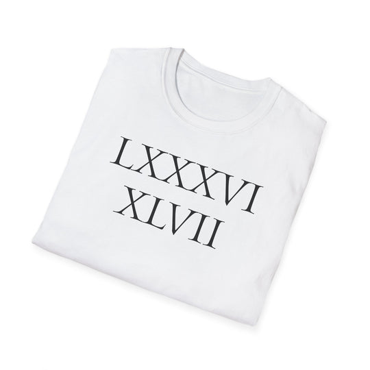 Cute Random Roman Numerals T-Shirt
