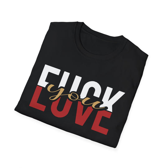 FULU Love Graphic T-Shirt | Funny Love Tee, Christmas Theme