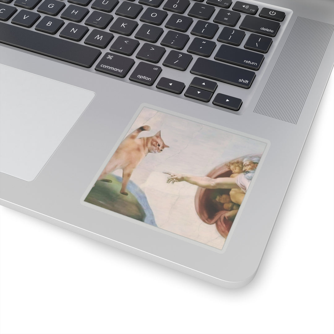 Divine Swipe Sticker | Michelangelo&
