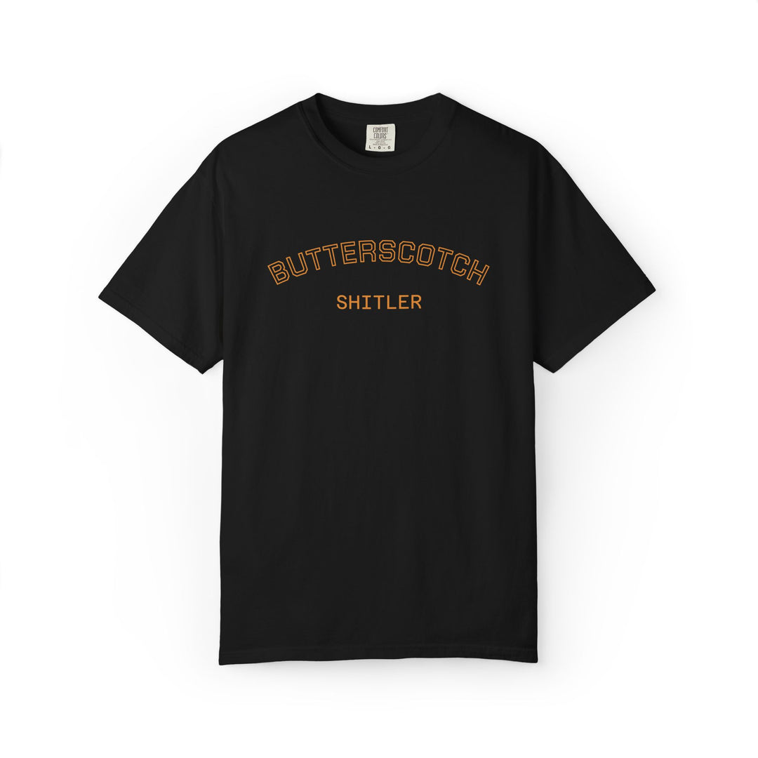 Butterscotch Shitler T-Shirt | Anti-Trump Anti-MAGA 2026 Election Blue Wave Tee Shirt
