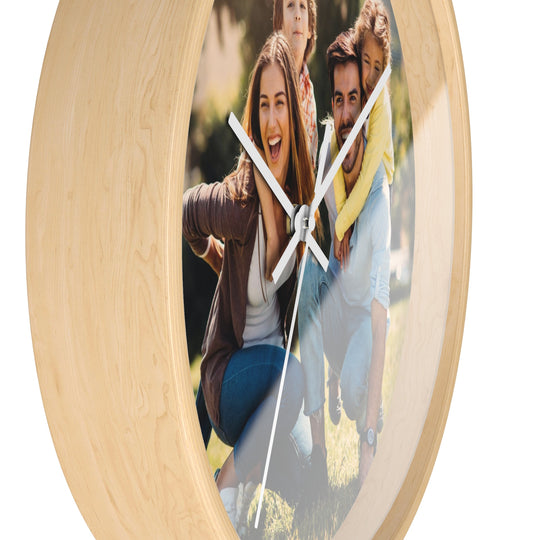 Personalized Photo Family Portrait Wall Clock