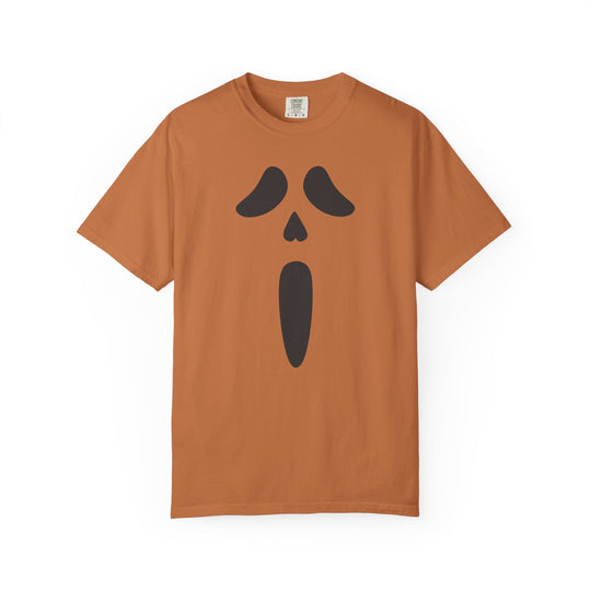 Scream Mask Face T-Shirt | Creepy Ghost Funny Spooky Halloween Season Shirt