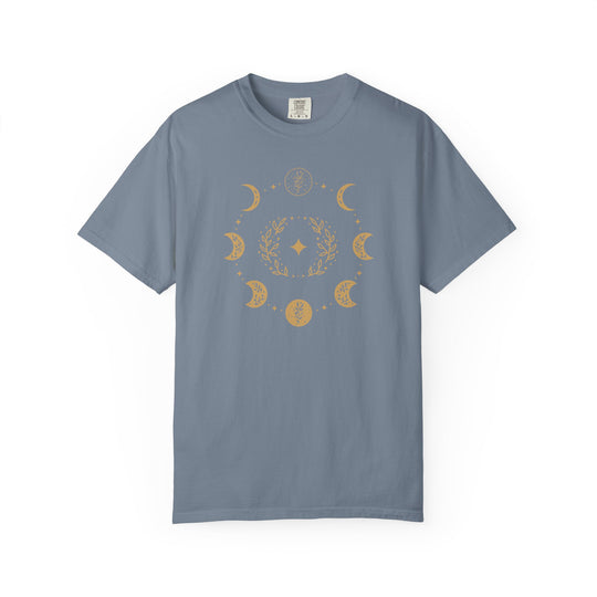 Boho Moon Phases T-Shirt | Celestial Lunar Graphic Tee | Mystic Bohemian Shirt