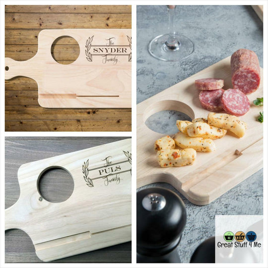 Charcuterie Board Housewarming Gift with Ramekin by@Outfy