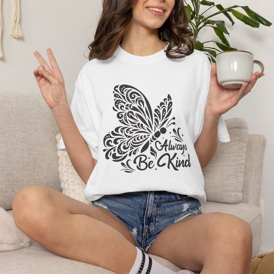 Always Be Kind BOHO Butterfly T-Shirt | Unisex Comfort Colors® Tee