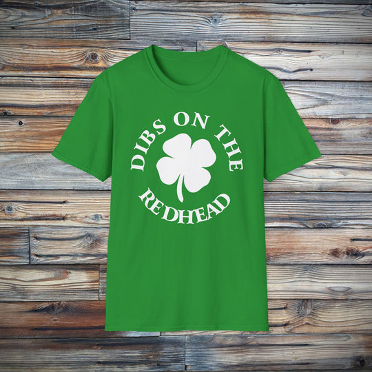 Dibs on the Redhead Funny Irish T-Shirt | St. Patrick's Day