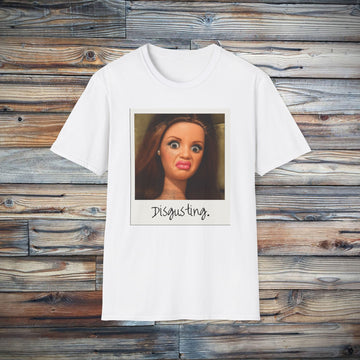 Disgusted Doll Face T-Shirt