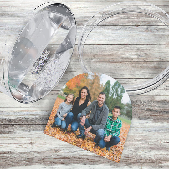 Personalized Custom Photo Snow Globe