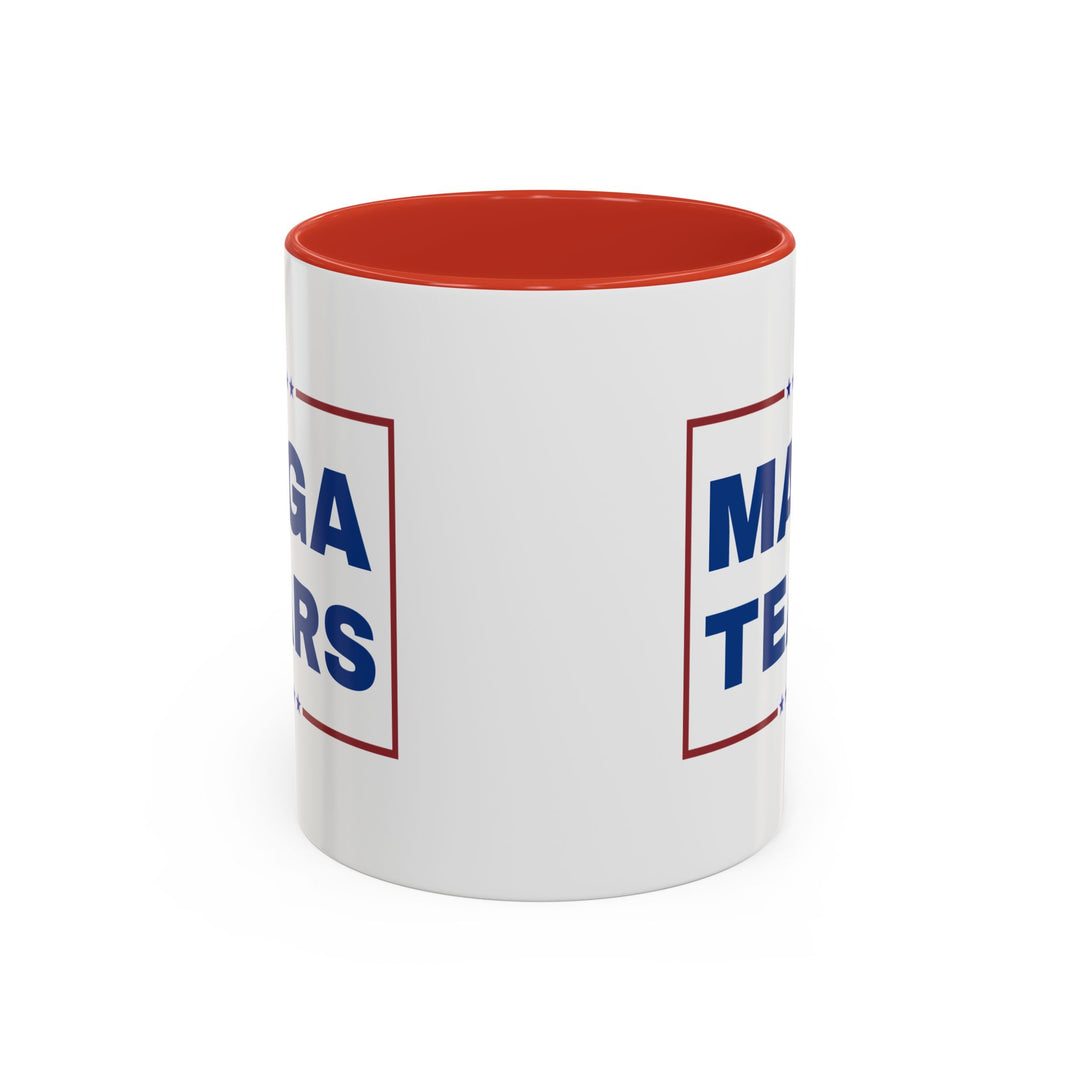 MAGA Tears Coffee Mug, Blue Wave Celebration Ceramic Mug