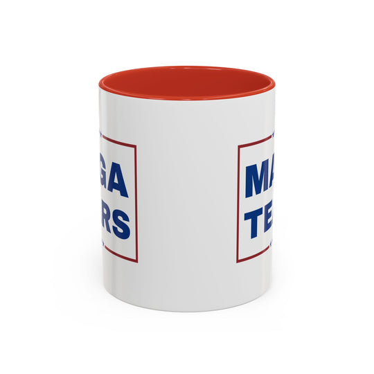 MAGA Tears Coffee Mug, Blue Wave Celebration Ceramic Mug