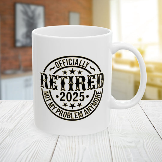 Personalized Retirement Coffee Mug