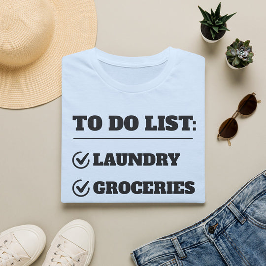 To Do List: Your Mom T-Shirt | Funny Text Tee