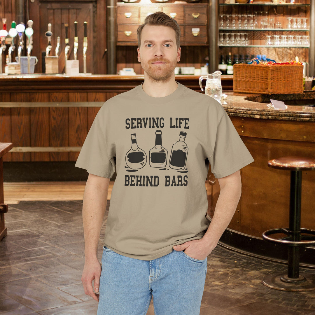 Bartender Shirt - "Serving Life Behind Bars"