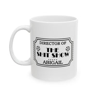 Director of the Shit Show Movie Ticket (White)