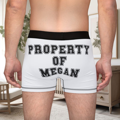 Property of Boxers, Custom Men's Underwear