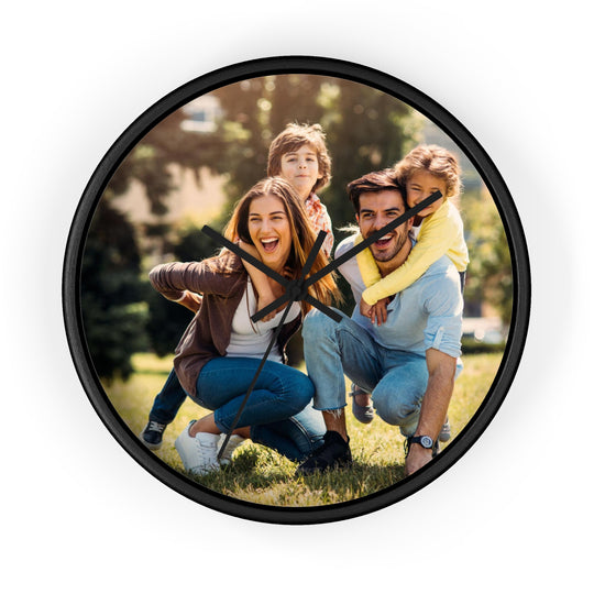 Personalized Photo Family Portrait Wall Clock