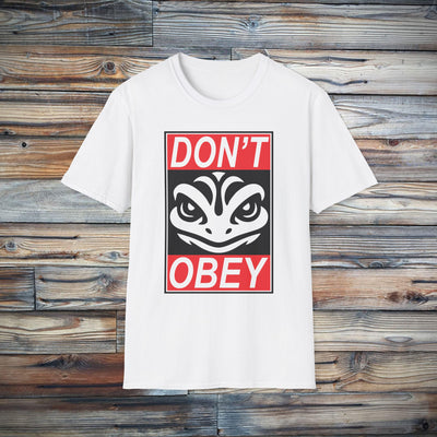 Portland Frog Don't Obey Unisex Tee, Anti-Trump T-Shirt