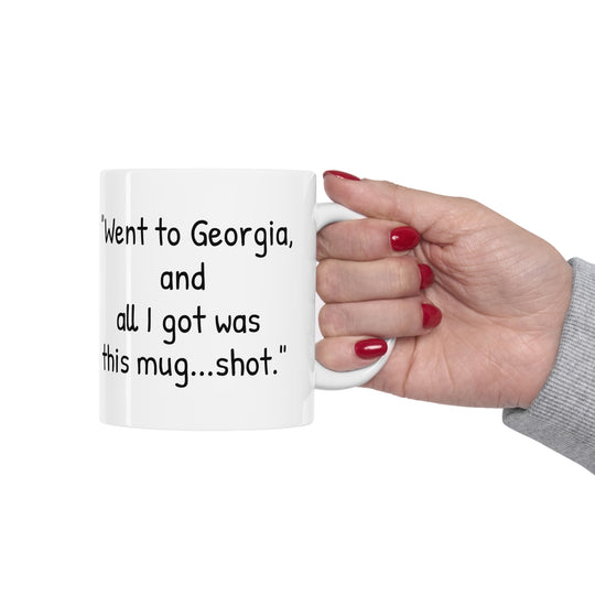 Trump Mugshot - 11oz Ceramic Mug