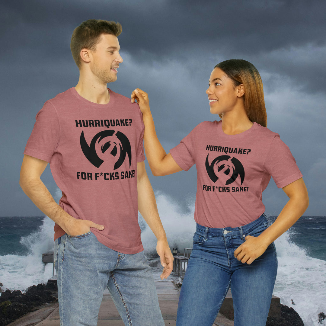 Hurriquake T-Shirt Funny Hurricane Hilary 2023 Meme T-Shirt