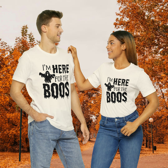 Fall Shirts - I'm Here for the Boos Autumn T-Shirt