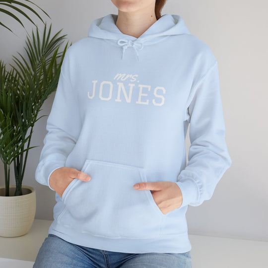 Wedding Hoodie | Personalized Name Script &amp; Text for Bride and Bridesmaids