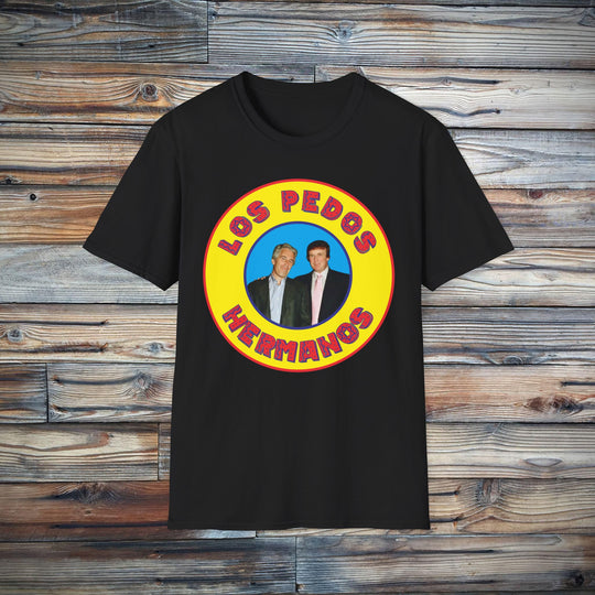 Los Pedos Hermanos Retro Trump Epstein Tee Shirt