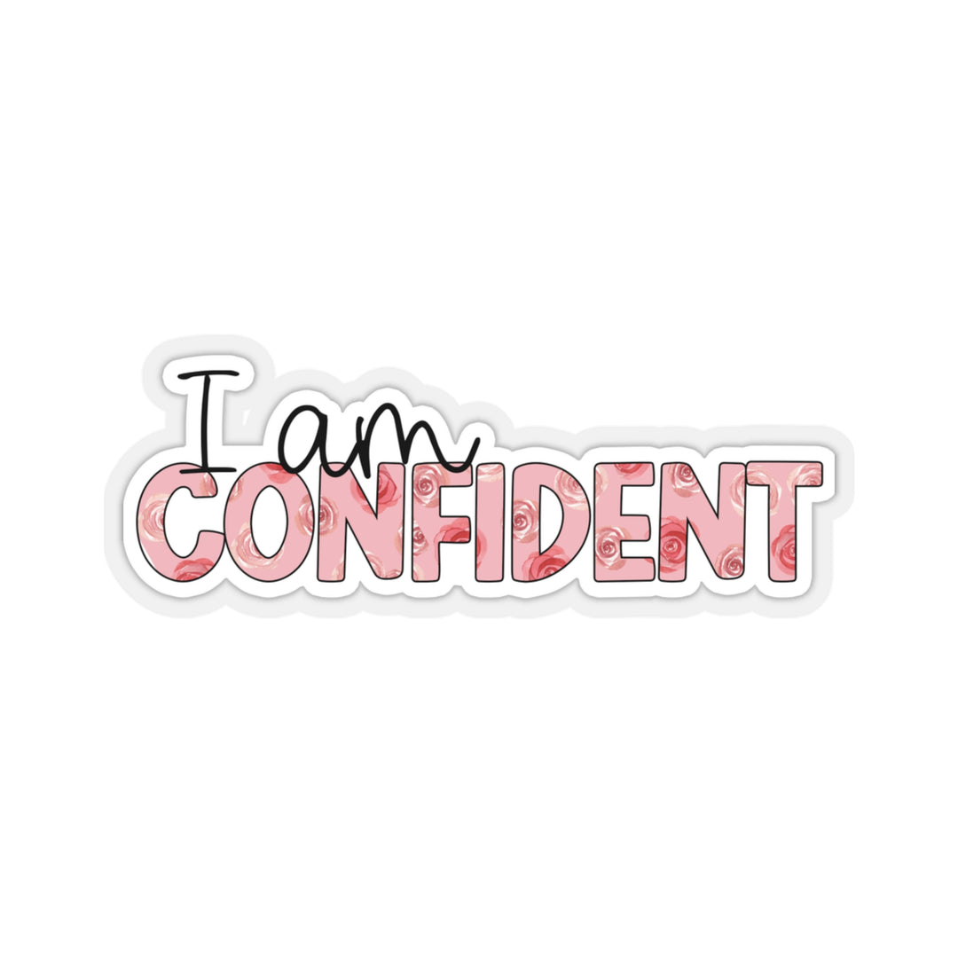 Motivational Stickers - I am confident. Pack of 10