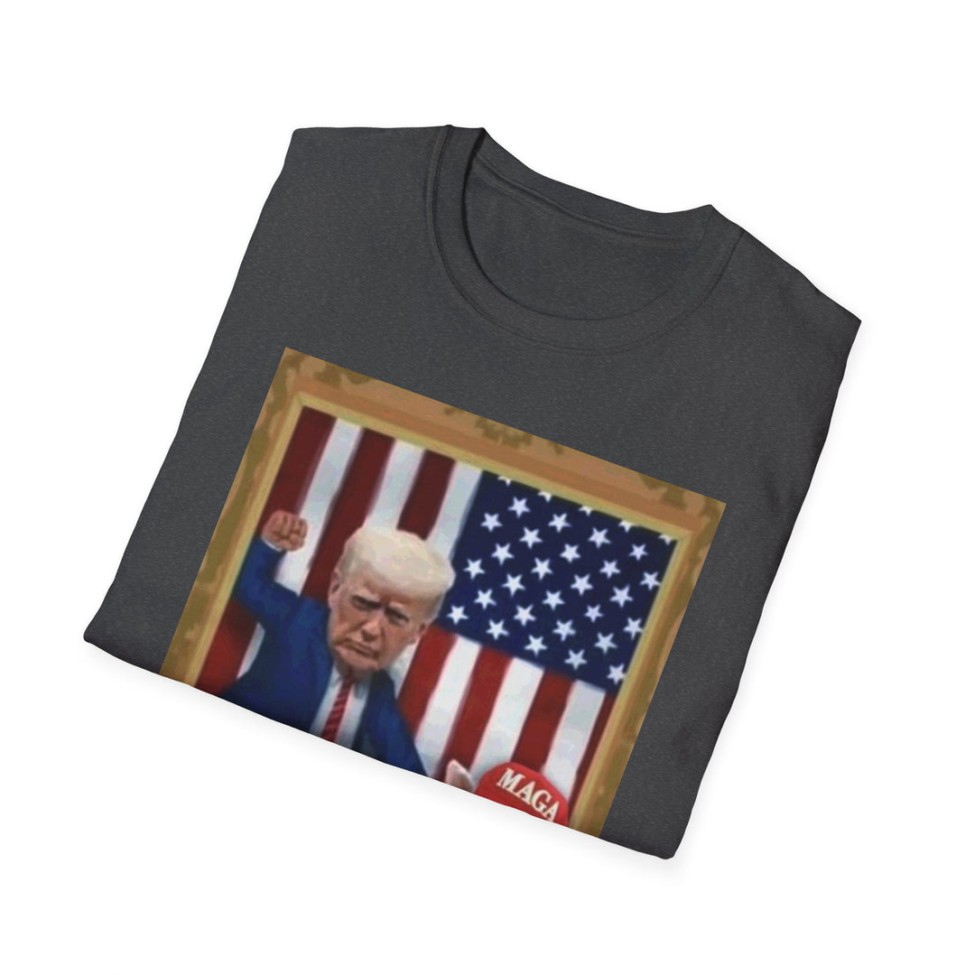 Trump MAGA Sheep Funny Unisex Softstyle T-Shirt