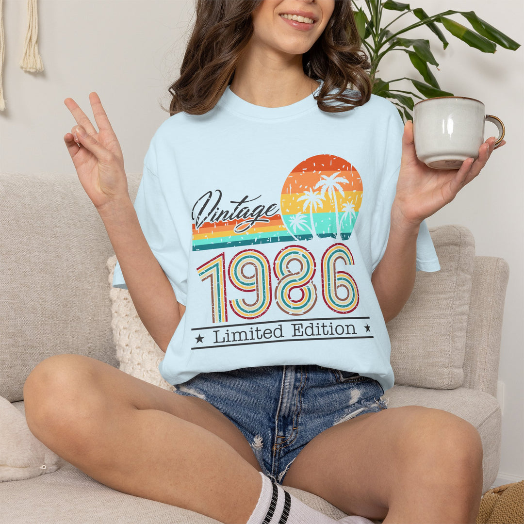 40th Birthday Gift Shirt | Vintage Limited Edition 1986 T-Shirt | Retro Graphic Tee