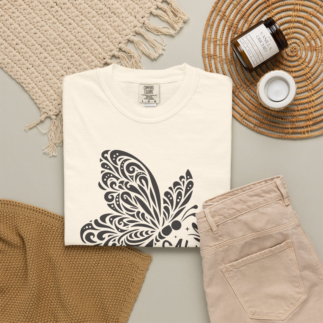 Always Be Kind BOHO Butterfly T-Shirt | Unisex Comfort Colors® Tee