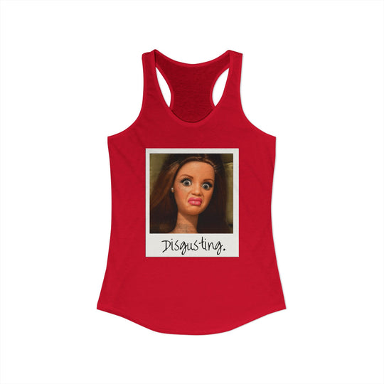 Disgusted Doll Face Polaroid - Women&