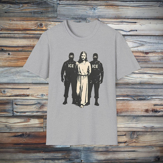ICE Agents Deporting Jesus Anti-ICE Unisex T-Shirt