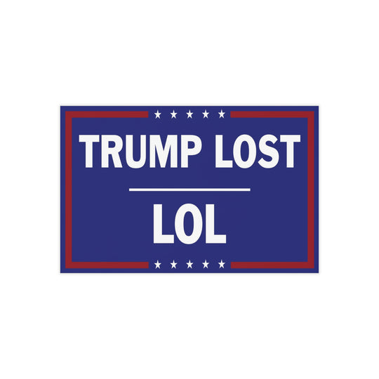 Trump Lost LOL Twenty Dollar Bill Fake Cards - 100 pcs