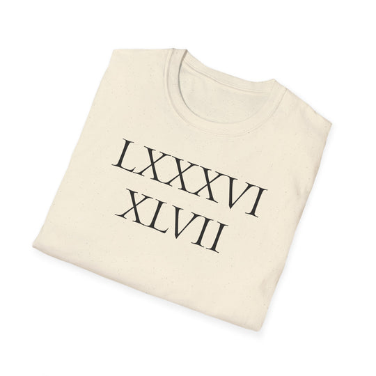 Cute Random Roman Numerals T-Shirt