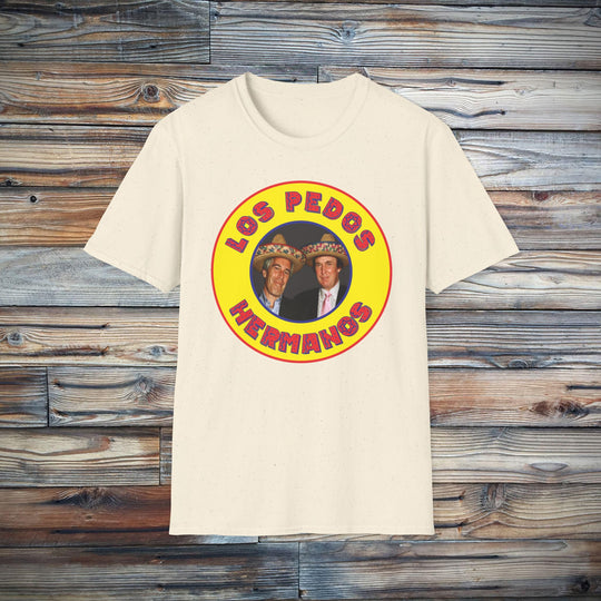 Los Pedos Hermanos Retro Trump Epstein Tee Shirt