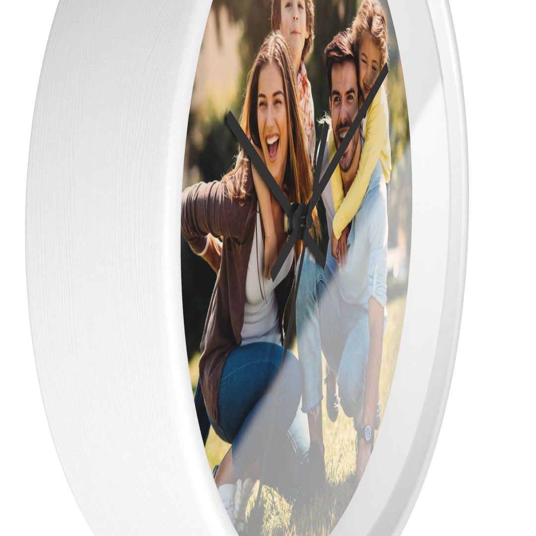 Personalized Photo Family Portrait Wall Clock