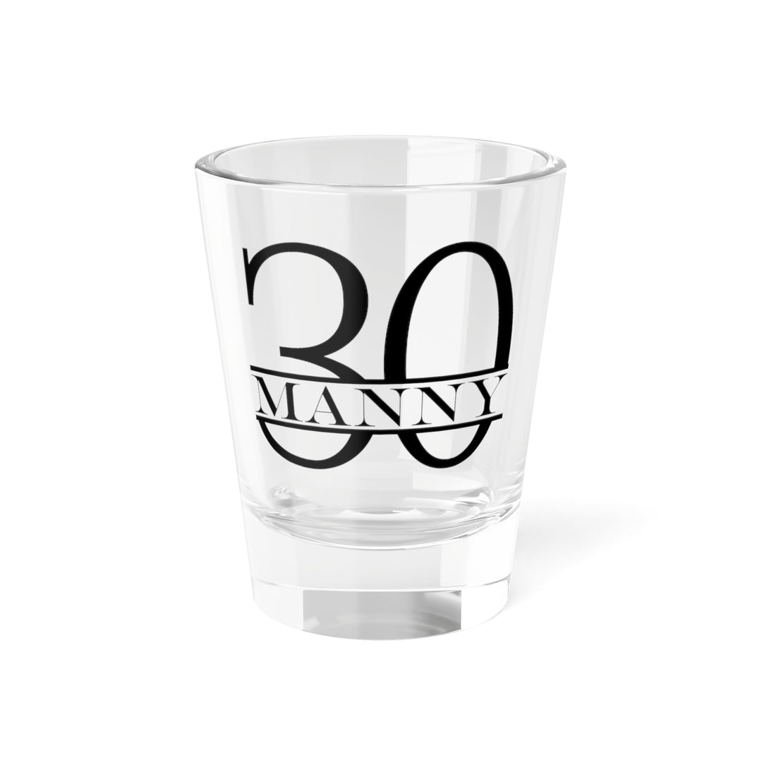Personalized 30th Birthday Shot Glass | Custom Printed Shooter Gift