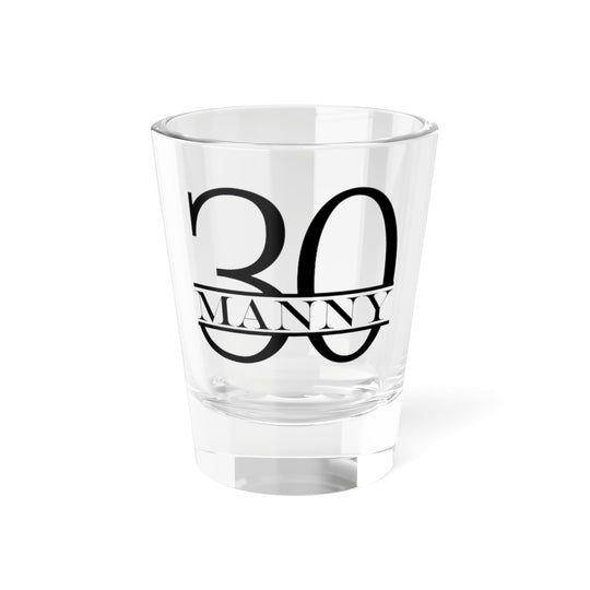 Personalized 30th Birthday Shot Glass | Custom Printed Shooter Gift