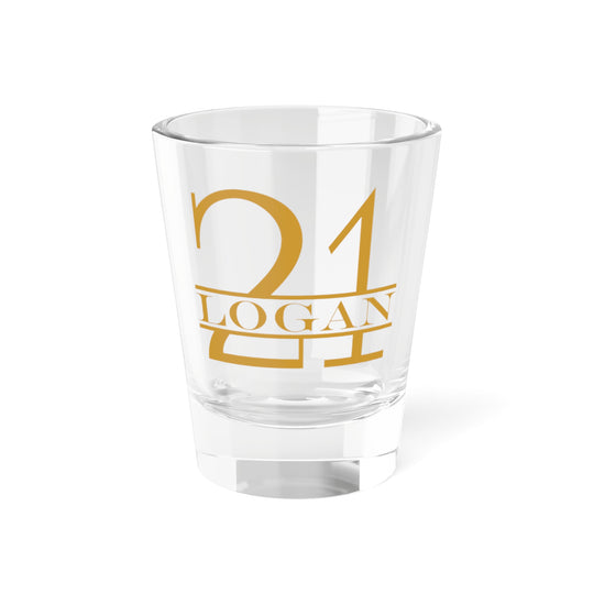 Personalized 21st Birthday Shot Glass | Custom Printed Shooter Gift with Name and Age