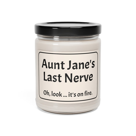 Last Nerve Scented Soy Candle