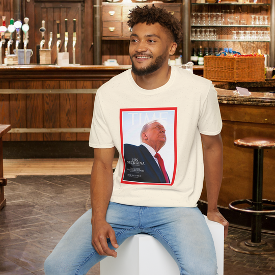 Trump on Time Magazine Anti-Trump Unisex Tee, Political Protest Shirt