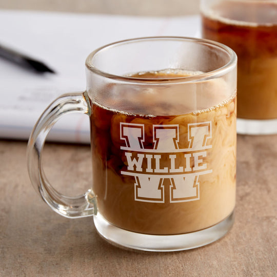 Custom Coffee Mug - Varsity Letter 12oz Coffee Mug