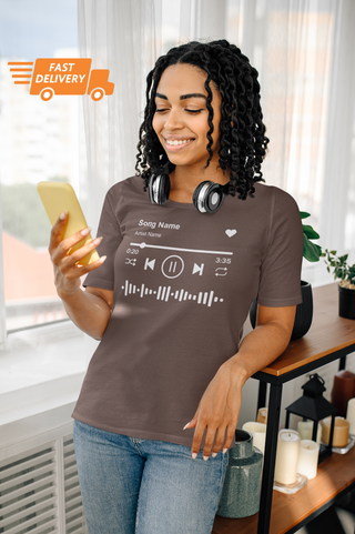 Custom Song Name Comfort Colors® Shirt | Personalized Favorite Song Tee