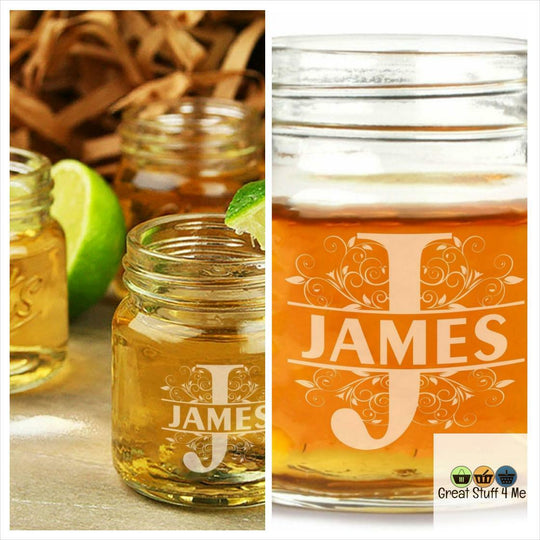 Custom Shot Glass - 2.5oz Mason Jar Shot Glass by@Outfy