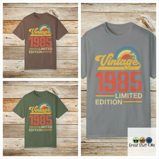 Retro 1985 Birthday T-Shirt by@Outfy