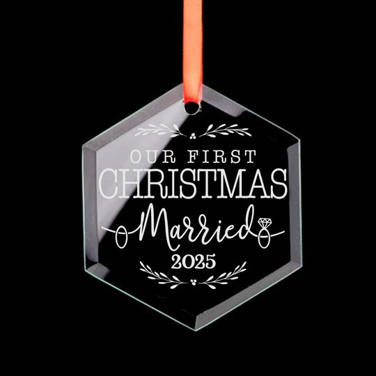First Christmas Married Ornament