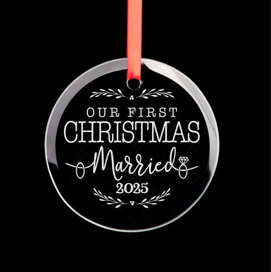 First Christmas Married Ornament
