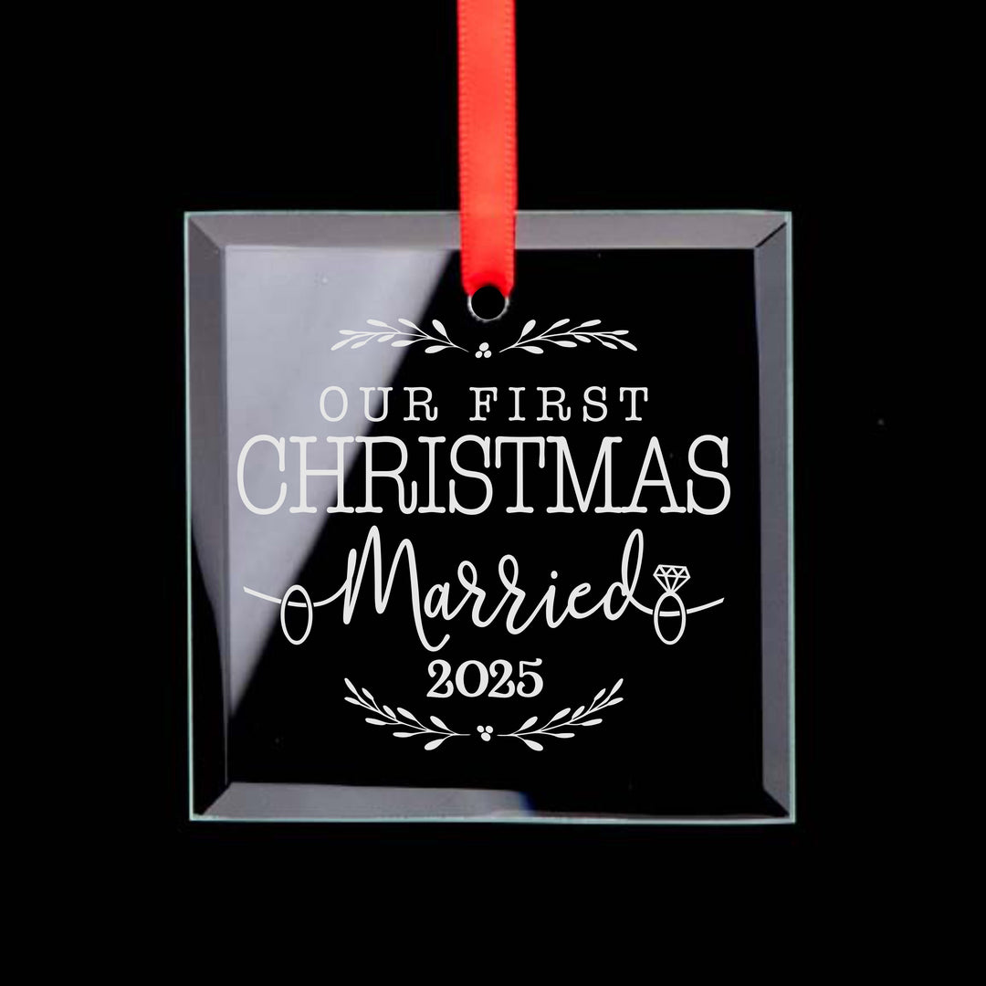 First Christmas Married Ornament