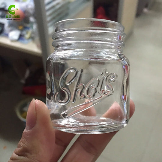 Personalized Mason Jar Shot Glass - Custom Laser Engraved Gift